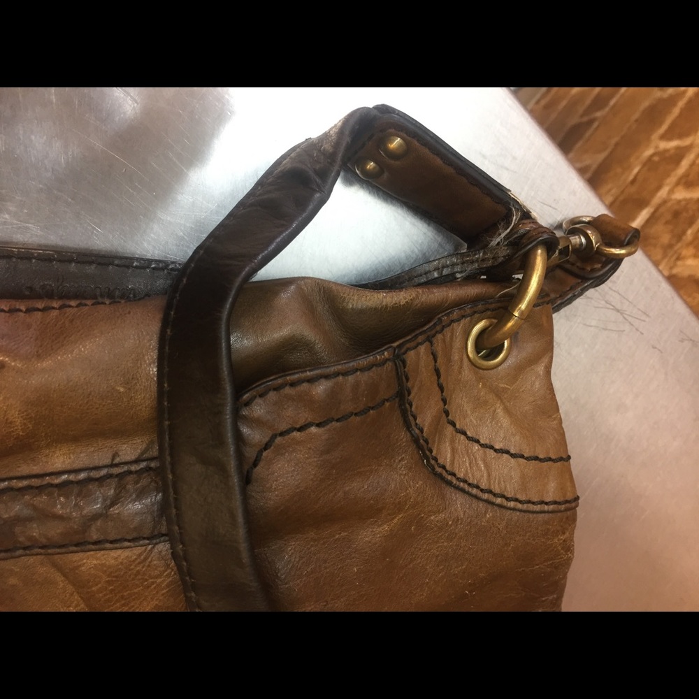 VNTG LMTD FOSSIL DISTRESSED Crossbody Bag BOHOMIAN - Picture 7 of 7